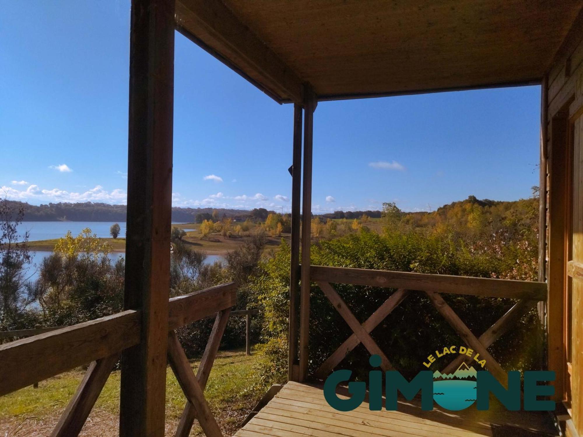 Les Chalets Du Lac De La Gimone Saint-Blancard Exterior photo